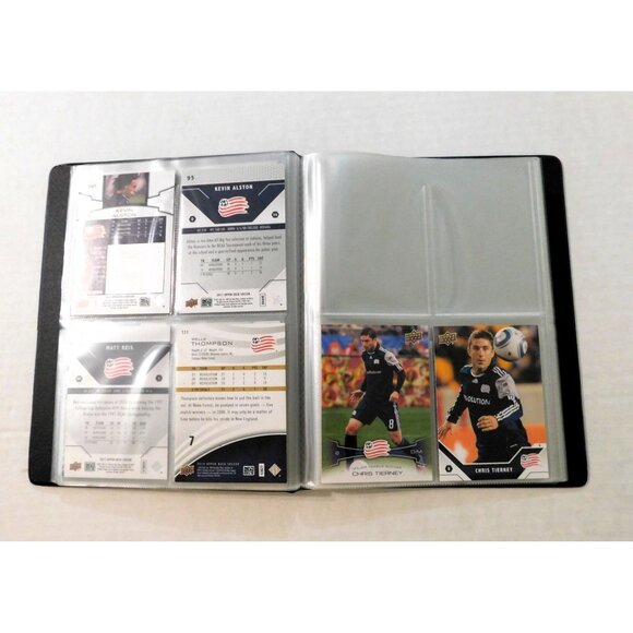 New England Revolution Soccer Team Trading Card Binder MLS 21 Cards 3 Signed - Picture 7 of 9